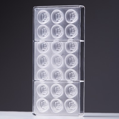 PC chocolate mould rose shape polycarbonate mold for chocolate plastic chocolate tool